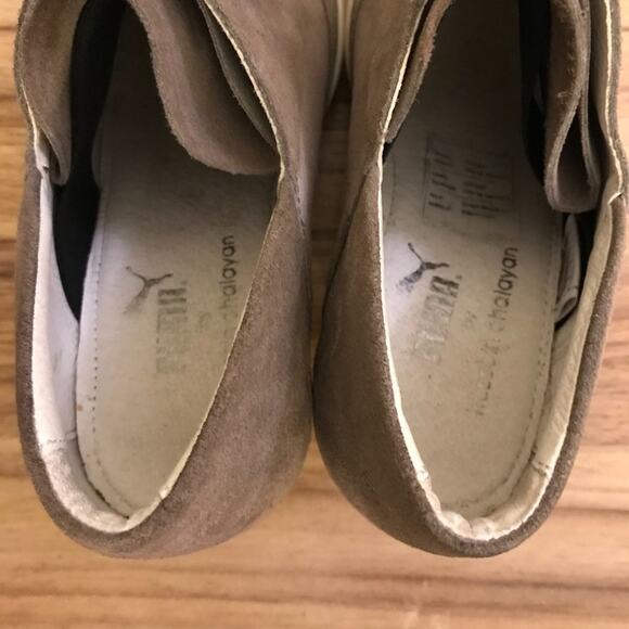 Hussein Chalayan x Puma Urban Fold Suede Leather Wedge Sneaker Made in Italy - Picture 5 of 7